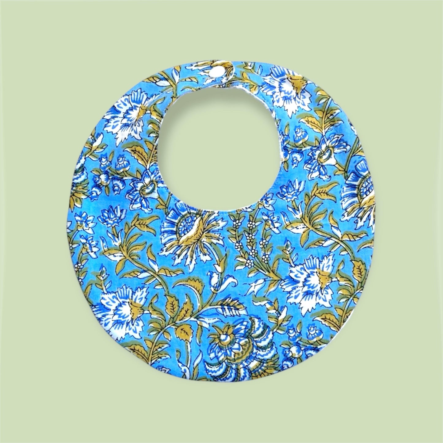 Bavoir rond de bébé