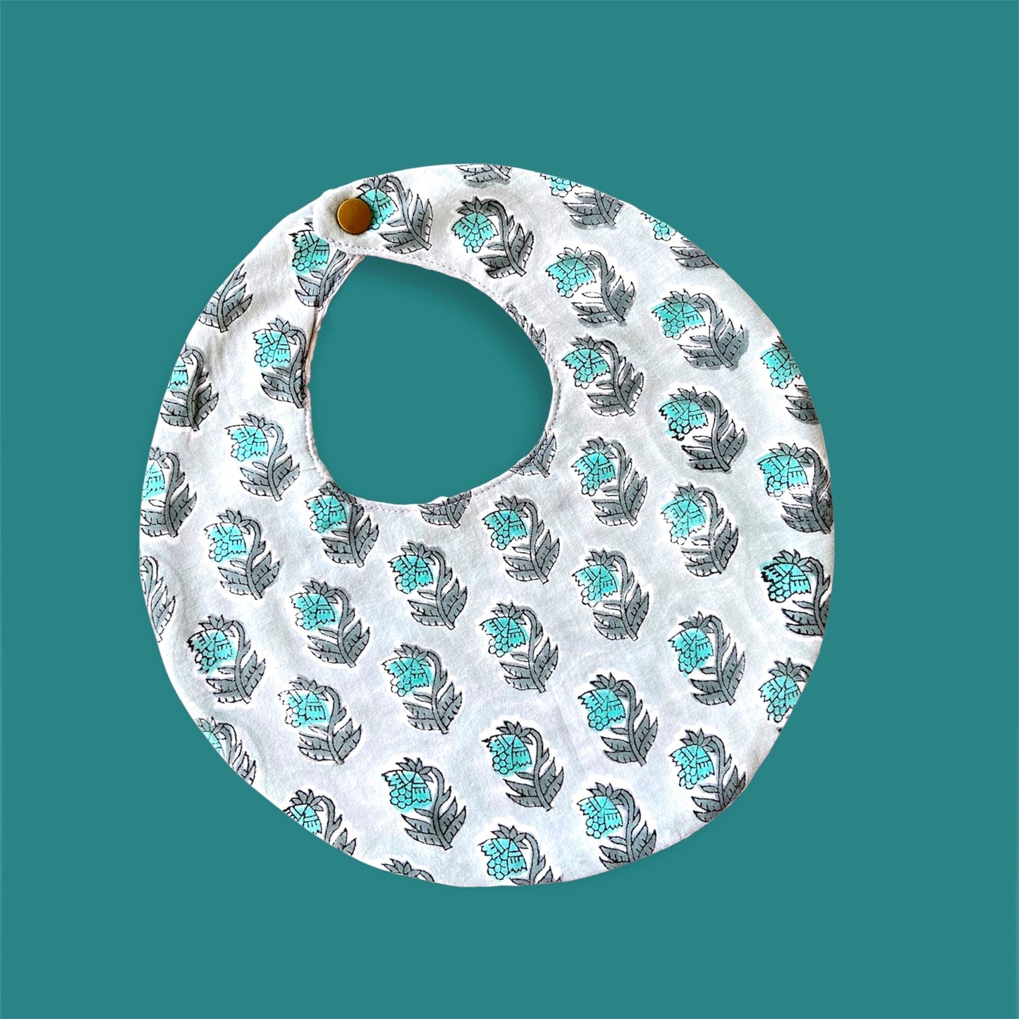 Bavoir rond de bébé