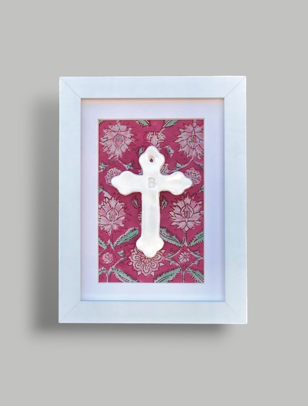 Cadre Croix en argile