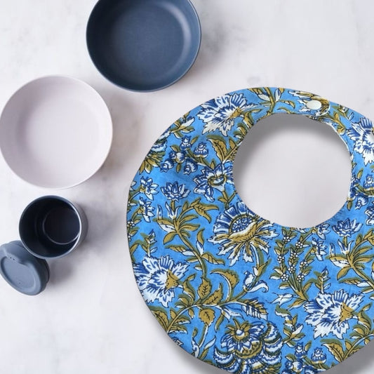 Bavoir rond de bébé