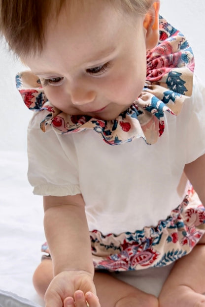 Bloomer et col amovible